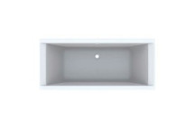 GEBERIT SUPERO RECTANGULAR DROP-IN BATH c/w ADJ SUPPORT 1800X800x450