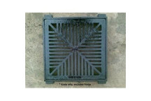 PAM CI SQUARE DISHED LD 600X600 GRATE ONLY