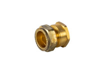 BRASSMAN COMPRESSION STRAIGHT FEMALE COUPLER 28mm CXFI