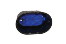 PLASTIC WATER METER BOX NO METRE  c/w BLUE LID 310X200X150mm