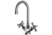 PLUMLINE TUDORA BASIN MIXER CP 15mm