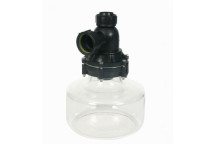 VULCATHENE W691 40mm DILUTION RECOVERY BOTTLE TRAP 2.3L - GLASS BASE