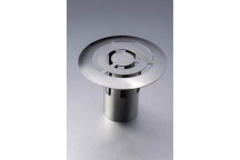 GIO A302 RETRO FIT ROUND GRATE ONLY SS