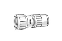 VALSIR VS0160533 PEXAL PPSU STRAIGHT RED COUPLING 40x32mm