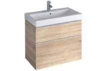 GEBERIT 502.304.JH.1 ICON CABINET 2 DRAWER 740x620mm OAK NATURE