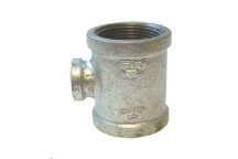 GALVANISED REDUCING TEE 80X25mm