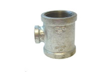 GALVANISED REDUCING TEE 100X50mm