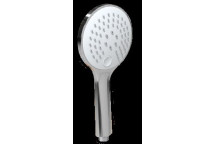 MERELLI RONDO HAND RAINSHOWER 3-FUNCTION CP/WHITE FACE