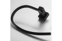 GV DI BELLA 4160B MALTA TOWEL RING MATT BLACK