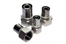 RIFENG STRAIGHT FEMALE ADAPTOR BRASS 25x1 CRIMPED