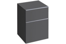 GEBERIT 502.315.JK.1 ICON LOW CABINET 2 DRAWER 450x600mm MATT LAVA