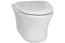 BETTA DIPLOMAT WALL HUNG BOXED PAN & SOFT CLOSE SEAT WHITE XTEDSC016A