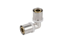 PEXMAN REDUCING ELBOW BRASS 20x16mm CRIMPED