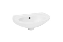 BETTA FLAIR 2TH PP CLOAKROOM BASIN WHITE 465X290 WF0208A