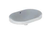 GEBERIT 500.728.01.2 COUNTER TOP WASH HAND BASIN WHITE 600mm