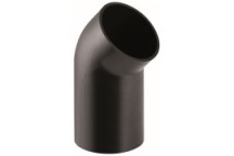 GEBERIT 365.046.16.1 75mm 45deg LONG RADIUS BEND