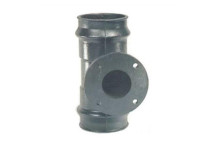 CAST IRON / PVC SCOUR TEE T/D 110X100mm