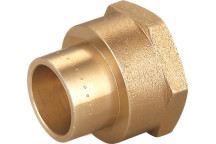 BRASSMAN COPCAL FEMALE STRAIGHT COUPLER 76mm CXFI