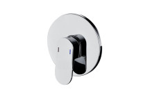 PLUMLINE CORVUS U/WALL BATH/SHOWER MIXER CP 15mm