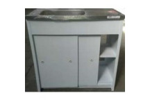 SINK UNIT WITH SLIDING DOORS DEB LH 1200x480mm