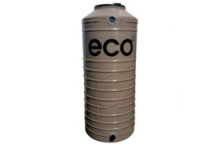 ECO SLIMLINE RAINWATER TANK VERTICAL 850L/950L & PRESSURE PUMP COMBO