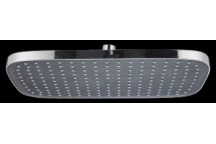 MERELLI RECTO RAINSHOWER ROSE 330X215mm CP/WHITE FACE