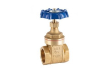 GENEBRE BRASS GATE VALVE FXF PN20 BLUE HANDLE 20mm 3221 05