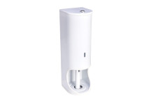 TOILET ROLL HOLDER LOCKABLE WHITE 3 ROLL TR3A ROUND