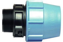 HDPE COMPRESSION ADAPTOR BSP MALE 50X1.1/4 7026