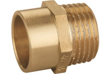 BRASSMAN COPCAL MALE STRAIGHT COUPLER 15mm CXMI