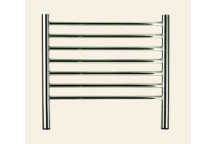 JEEVES CLASSIC H520 HEATED TOWEL RAIL STRAIGHT LEFT SS