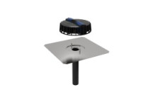 GEBERIT 359.108.00.1 PLUVIA ROOF OUTLET WITH CONTACT SHEET 12Lt/s