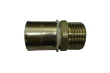 VALSIR VU0000543 STRAIGHT MALE ADAPTOR DR BRASS 20X3/4