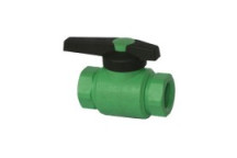 ATLAS PPR GREEN PLASTIC FUSION BALLSTOP VALVE 32MM