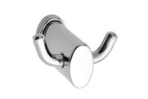 STUNNING 326 DOUBLE ROBE HOOK CHROME