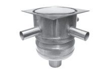 ROFO SS FLOOR TRAP VERTICAL 280 (V) NW 100mm