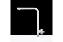 MERELLI CUBO RAISED SHOWER ARM CHROME (250mm)
