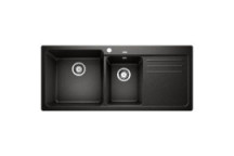 BLANCO NAYA 8 SILGRANIT INSET SINK 1160X500 INCL FITTINGS ANTHRACITE