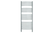 JEEVES CLASSIC D520 HEATED TOWEL RAIL CURVED RIGHT SS