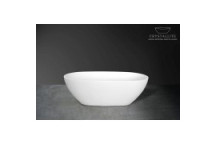 CRYSTALLITE RHEA 1.6 FREE STANDING BATH WHITE 1580x820x480