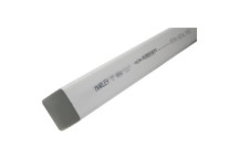 MARLEY SQUARE PVC DOWNPIPE X3m PLAIN ENDED SPH310