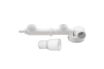 WIRQUIN 30932010 ESPACE DOUBLE SINK TRAP & W/M CONNECTION