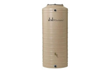 JOJO SLIMLINE RAINWATER TANK VERTICAL 750Lt SANDSTONE (40mm IN/OUTLET)