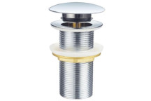 GIO A43 DOMED TOP CLICK BASIN WASTE 32MM UNSLOTTED