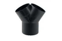 GEBERIT HDPE DOUBLE Y-BRANCH FITTING 75x63mm 30deg 365.470.16.1