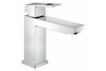 GROHE 23446 EUROCUBE SINGLE LEVER BASIN MIXER MED HEIGHT SMOOTH BODY