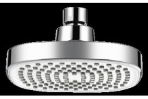 MERELLI CUBO RAINSHOWER ROSE 120X120mm CP/WHITE FACE