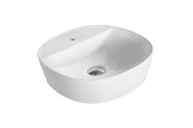 PLUMLINE MANDARA II ROUNDED 1TH F/STANDING BASIN 400X400X120 HIGH