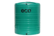 ECO WATER TANK VERTICAL 2750Lt GREEN (40mm IN/OUTLET)