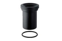 GEBERIT STRAIGHT CONNECTOR SLEEVE & RING 100mm 152.402.16.1